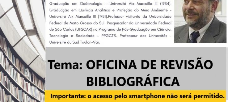 OFICINA DE REVISÃO BIBLIOGRÁFICA – Prof. Dr. Luc Marie Quoniam
